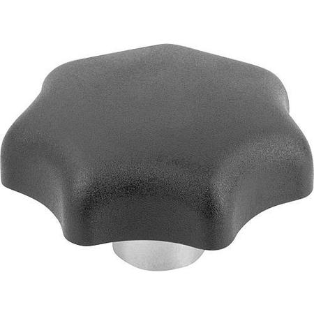 KIPP Star Grips with plain steel bushing, Style H, inch K0153.1CO1